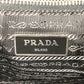 PRADA VA0793 Flap Logo Messenger Bag, Crossbody Bag, Shoulder Bag, Nylon, Men's, Black