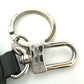 LOUIS VUITTON M68667 Damier Graphite Porte-Clés Paddit Window Rose Key Ring Keychain in Damier Graphite Canvas, Men's, White/Black