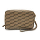 BALENCIAGA 644432 Logo Everyday Pochette Bag, Second Bag, Clutch Bag, Leather, Women's, Brown