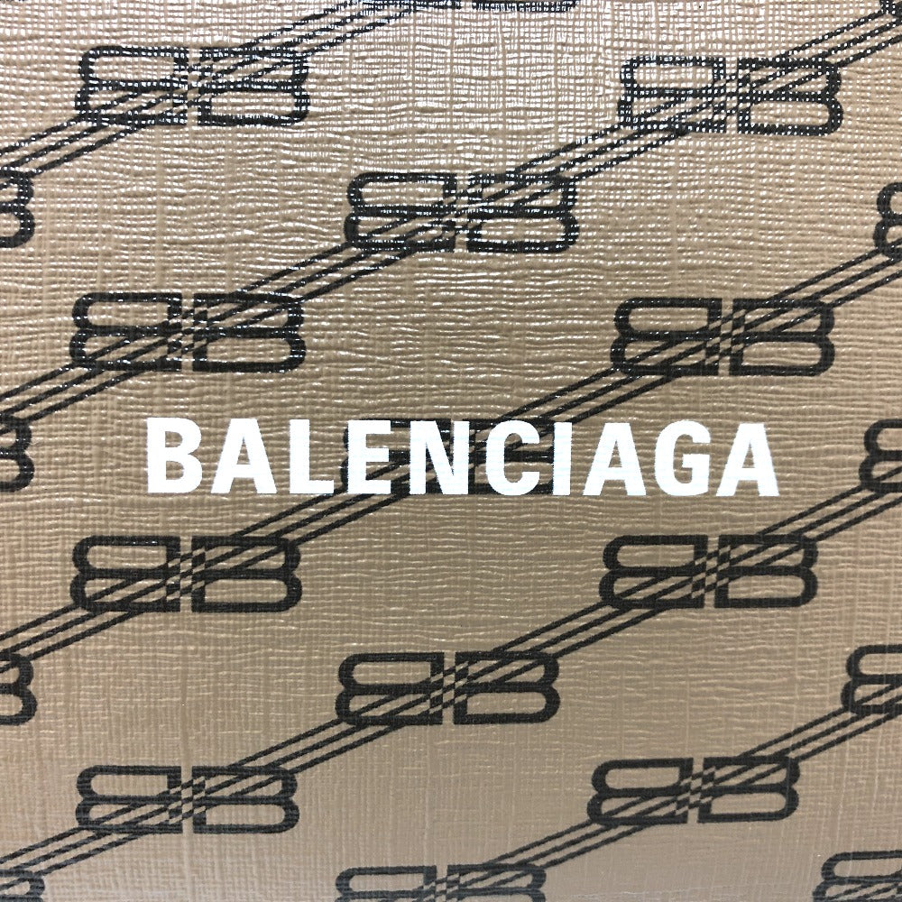 BALENCIAGA 644432 Logo Everyday Pochette Bag, Second Bag, Clutch Bag, Leather, Women's, Brown