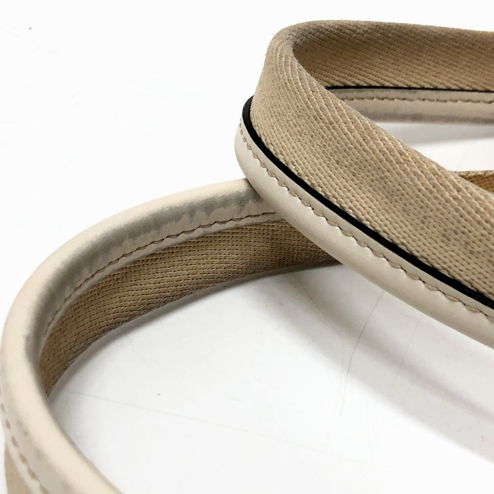 Chloe Logo Woody Medium Handbag/Tote Bag in Beige Canvas