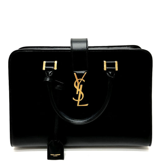 SAINT LAURENT PARIS YSL ベイビーカバス トートバッグ ショルダーバッグ レザー レディース