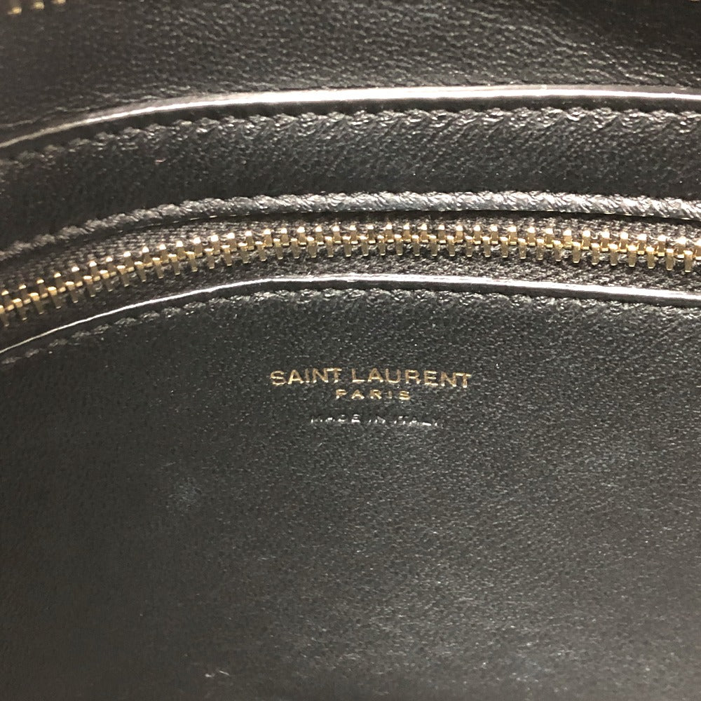 SAINT LAURENT PARIS YSL ベイビーカバス トートバッグ ショルダーバッグ レザー レディース