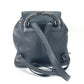 GUCCI 370833 Bamboo Backpack with Fringe and Tassel, Leather, Women's, Black