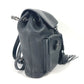 GUCCI 370833 Bamboo Backpack with Fringe and Tassel, Leather, Women's, Black