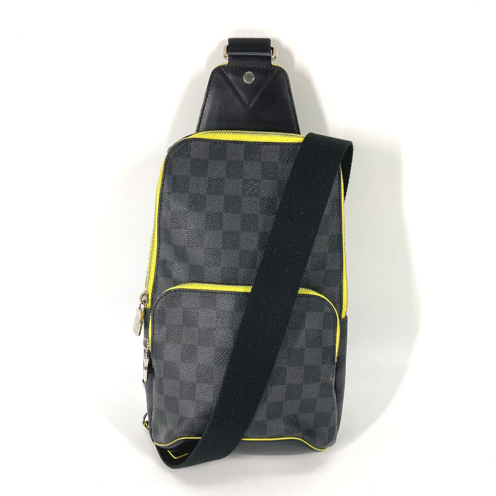 LOUIS VUITTON N42424 ダミエグラフィット アヴェニュー・スリングバッグ クロス ボディバッグ カバン ショルダーバッグ ダミエグラフィットキャンバス メンズ