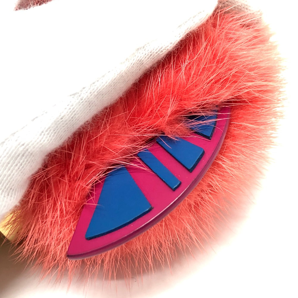 LOUIS VUITTON M65143 トーテム バッグチャーム キーホルダー ファー レディース ピンク - brandshop-reference