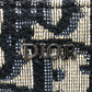 Dior 2OBBC119YSE オブリーク ジャカード ポーチ カバン 肩掛け 斜め掛け ショルダーバッグ レザー/キャンバス メンズ