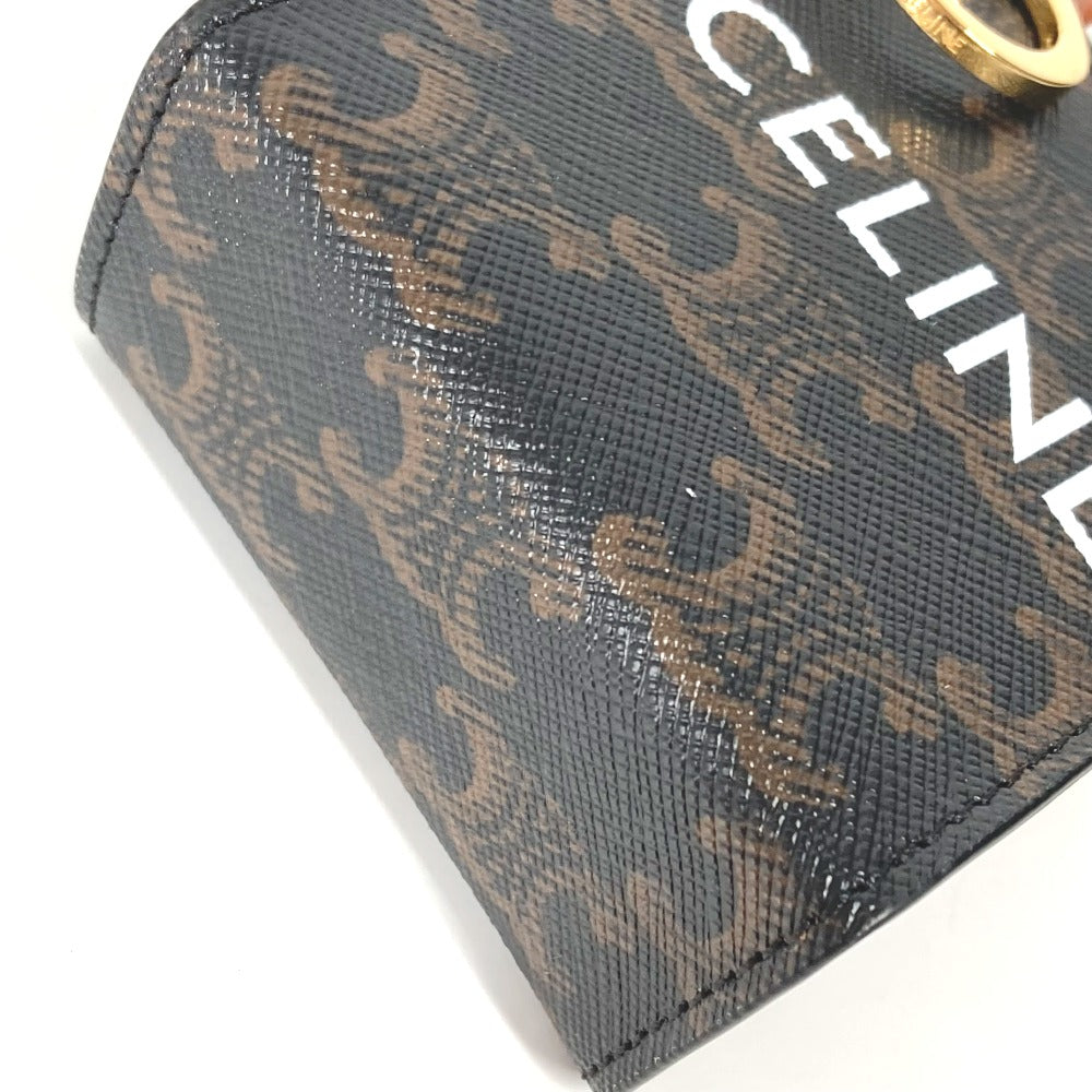 CELINE 10I492CZ1 マイクロバーティカル カバ バッグチャーム キーホルダー レザー レディース - brandshop-reference