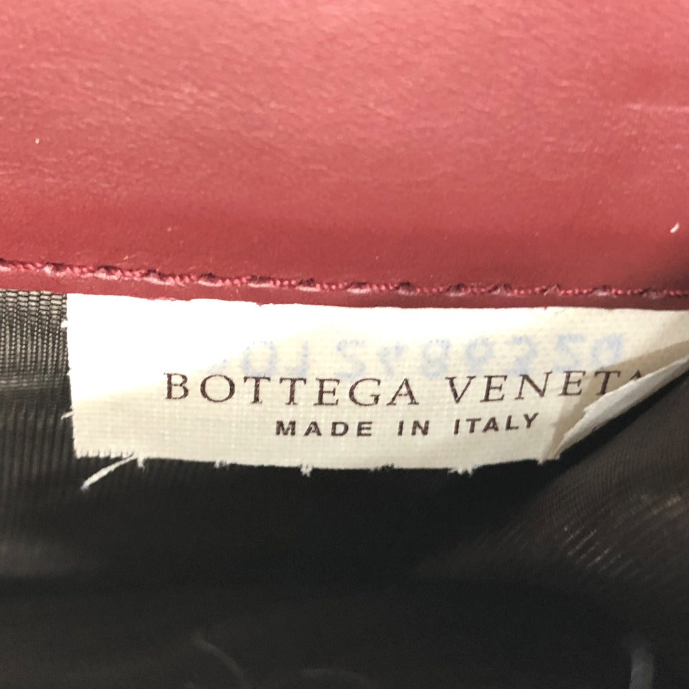 BOTTEGA VENETA イントレチャート トラベルケース ハンドバッグ 長財布 レザー メンズ - brandshop-reference