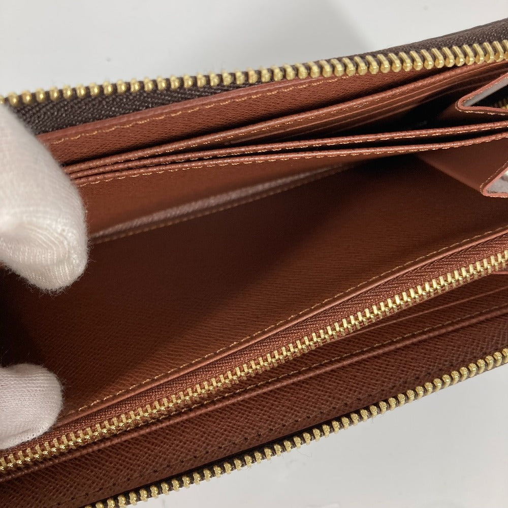 LOUIS VUITTON M42616 モノグラム ジッピーウォレット ラウンドファスナー 長財布 モノグラムキャンバス レディース ブラウン - brandshop-reference