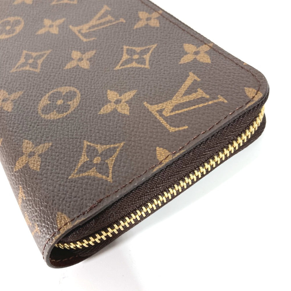 LOUIS VUITTON M42616 モノグラム ジッピーウォレット ラウンドファスナー 長財布 モノグラムキャンバス レディース ブラウン - brandshop-reference