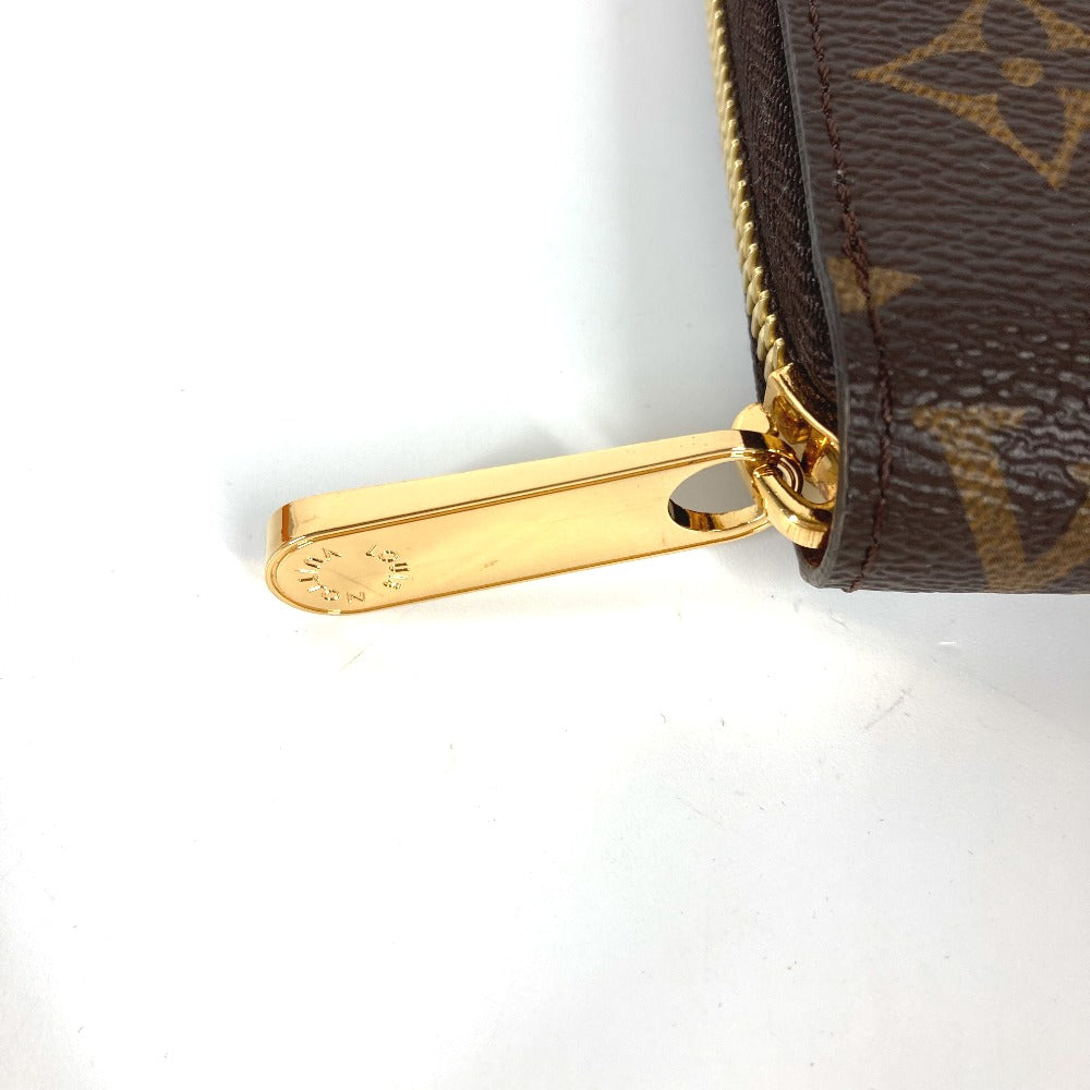 LOUIS VUITTON M42616 モノグラム ジッピーウォレット ラウンドファスナー 長財布 モノグラムキャンバス レディース ブラウン - brandshop-reference