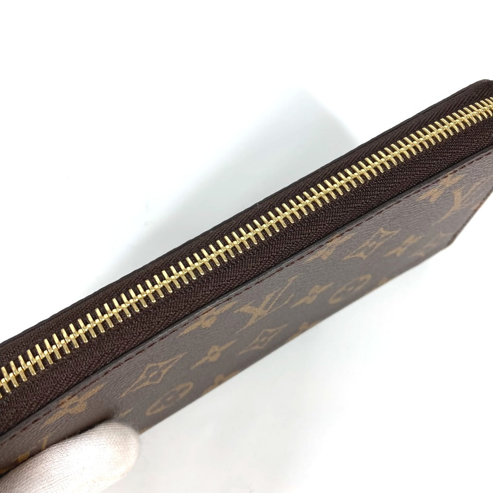 LOUIS VUITTON M42616 モノグラム ジッピーウォレット ラウンドファスナー 長財布 モノグラムキャンバス レディース ブラウン - brandshop-reference