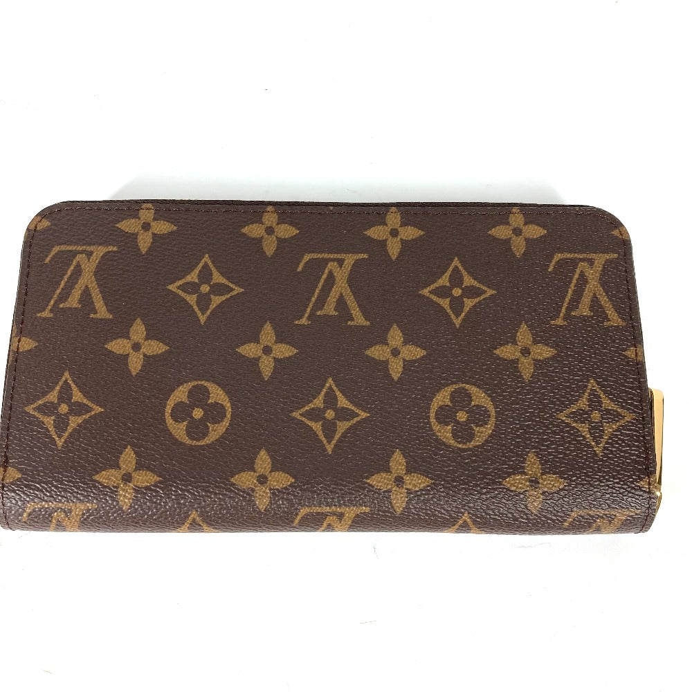 LOUIS VUITTON M42616 モノグラム ジッピーウォレット ラウンドファスナー 長財布 モノグラムキャンバス レディース ブラウン - brandshop-reference