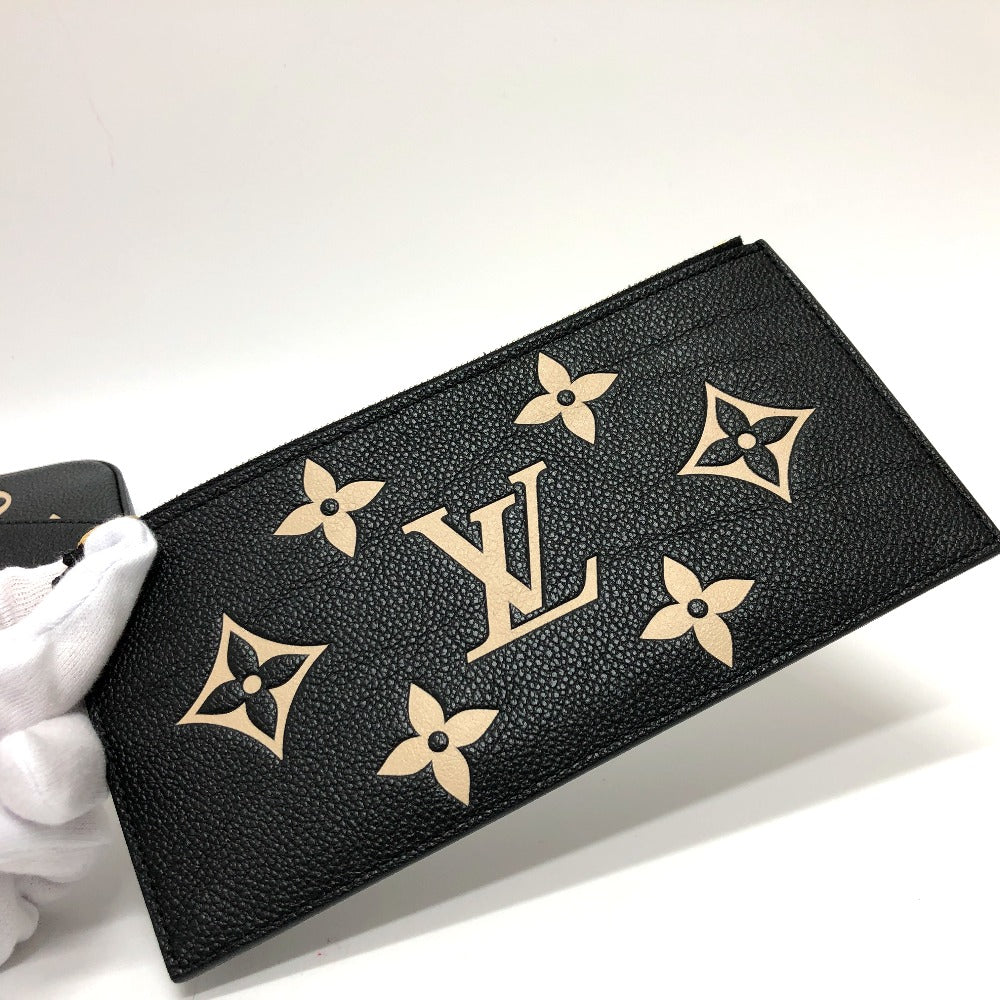 LOUIS VUITTON M80482 モノグラムアンプラント ポシェット・フェリシー チェーンウォレット ショルダーバッグ 長財布 モノグラムアンプラントレザー レディース ブラック - brandshop-reference