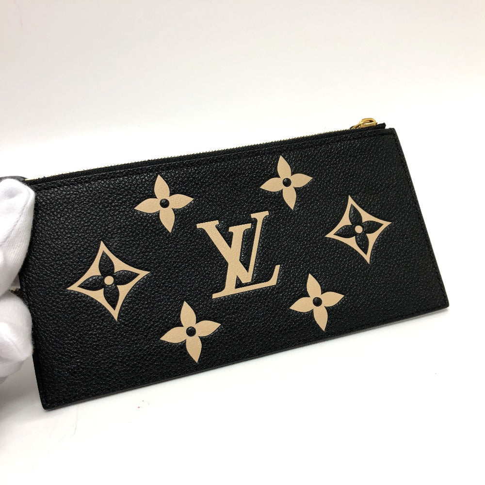 LOUIS VUITTON M80482 モノグラムアンプラント ポシェット・フェリシー チェーンウォレット ショルダーバッグ 長財布 モノグラムアンプラントレザー レディース ブラック - brandshop-reference