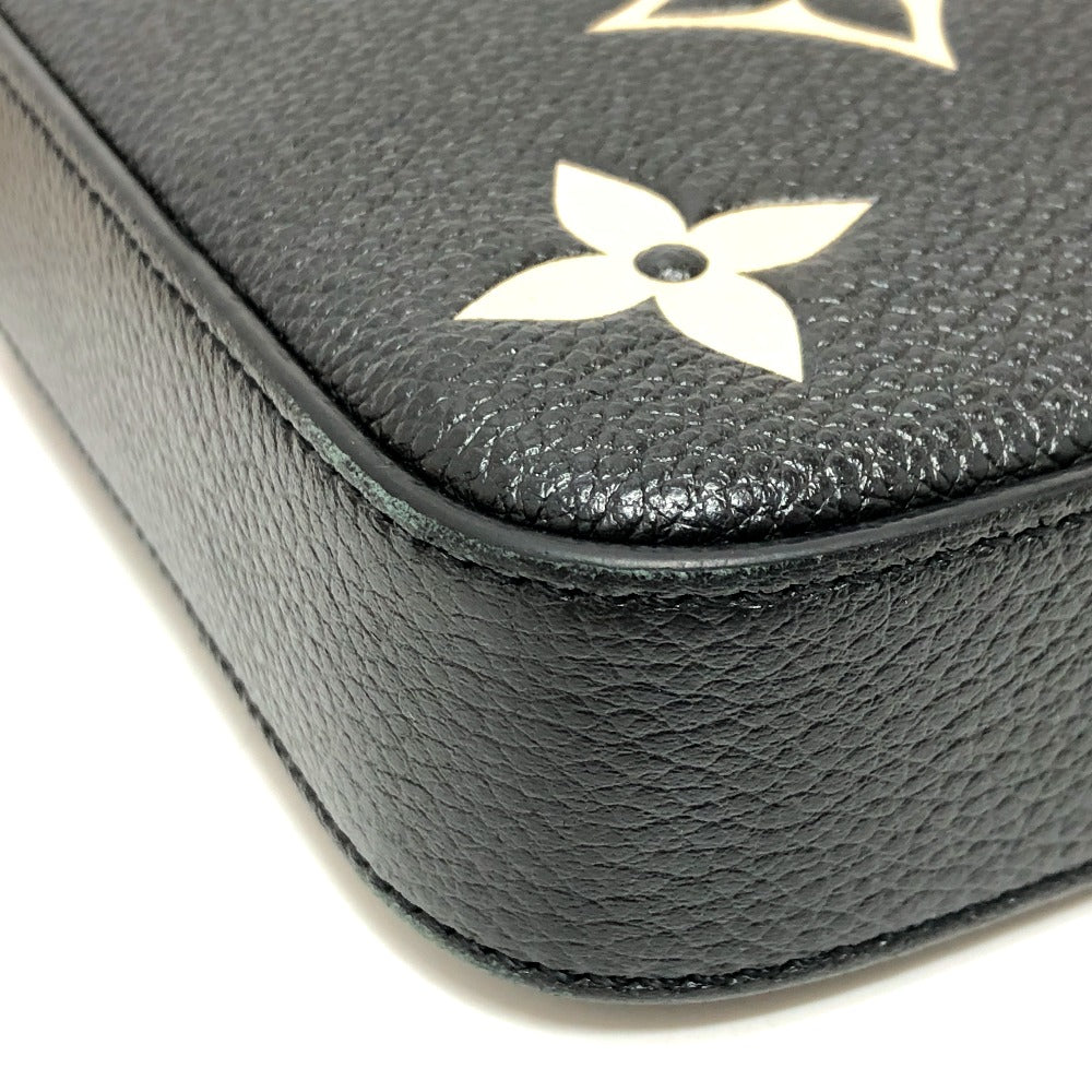 LOUIS VUITTON M80482 モノグラムアンプラント ポシェット・フェリシー チェーンウォレット ショルダーバッグ 長財布 モノグラムアンプラントレザー レディース ブラック - brandshop-reference