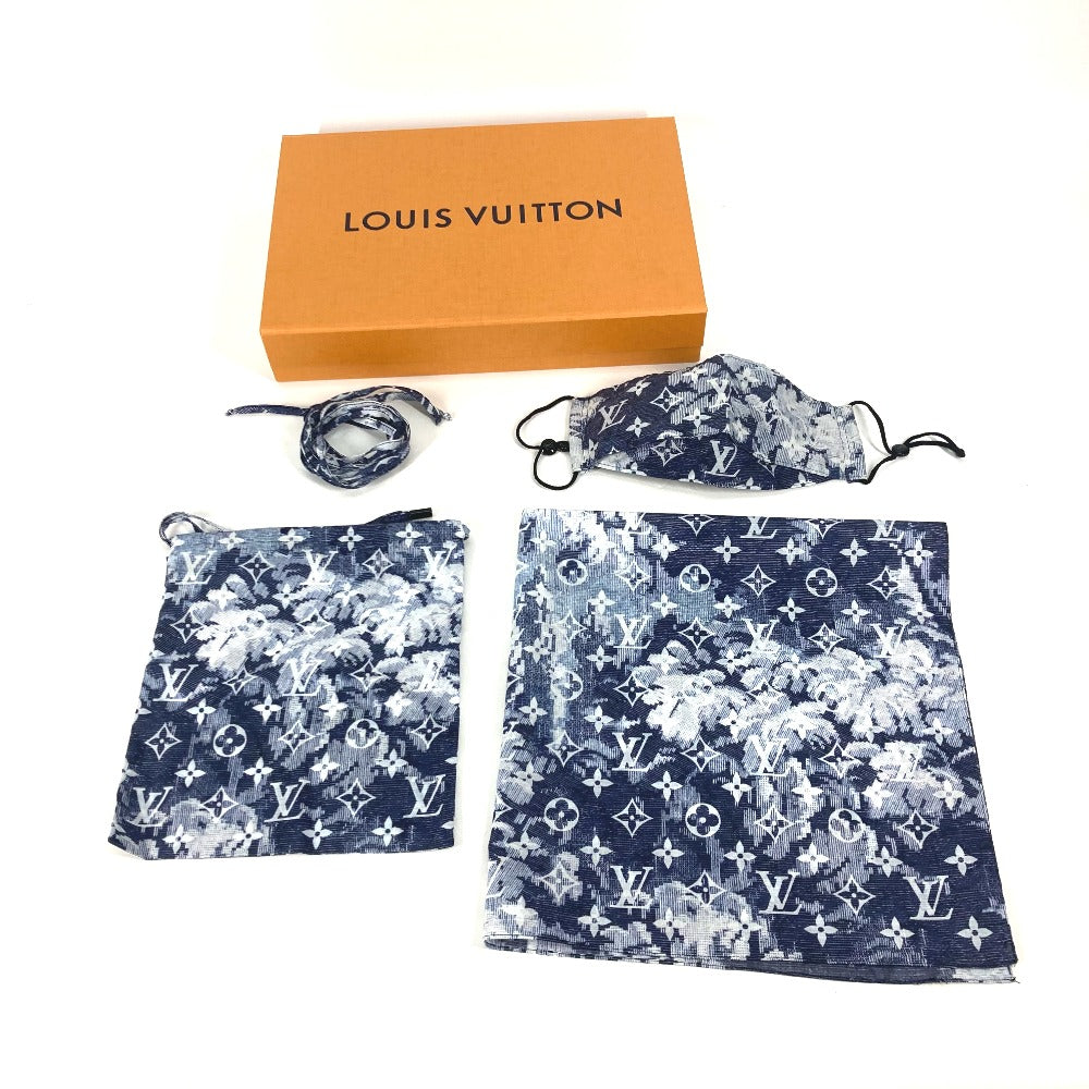 LOUIS VUITTON MP2886 モノグラム タペストリー 3点セット マスク＆巾着ポーチ＆バンダナ マスク コットン レディース |  brandshop-reference