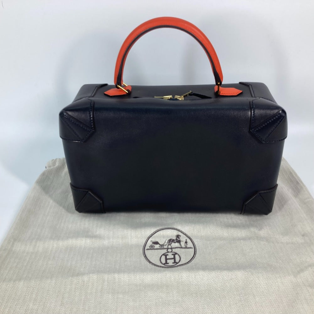 HERMES カバン バイカラー マキシボックス29 バニティバッグ ハンドバッグ エバーカラー レディース - brandshop-reference