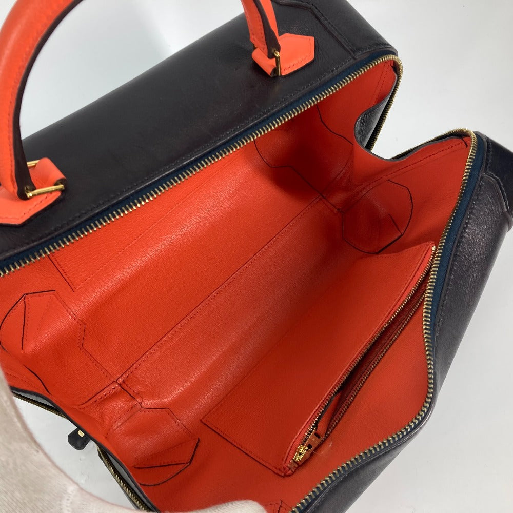 HERMES カバン バイカラー マキシボックス29 バニティバッグ ハンドバッグ エバーカラー レディース - brandshop-reference