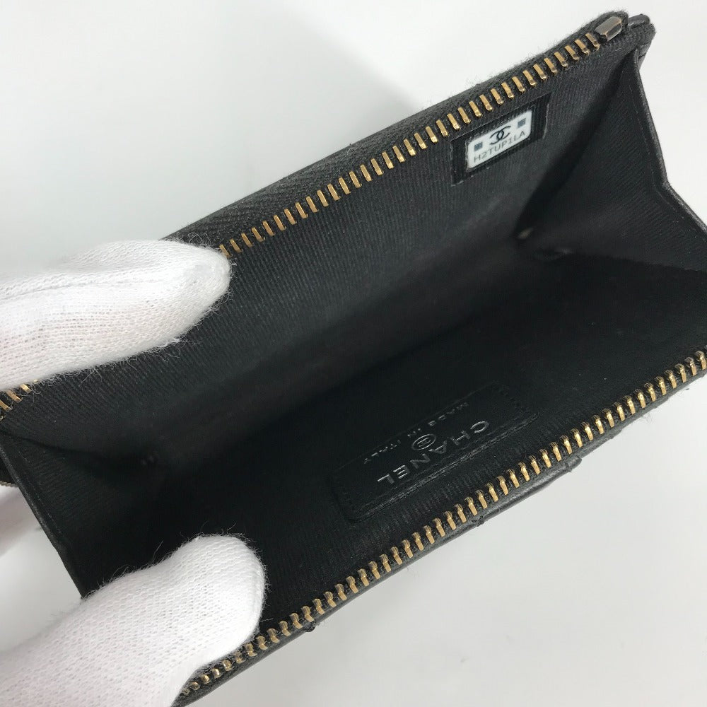 CHANEL AP3179 ソーブラック CC ココマーク マトラッセ フラグメント ...