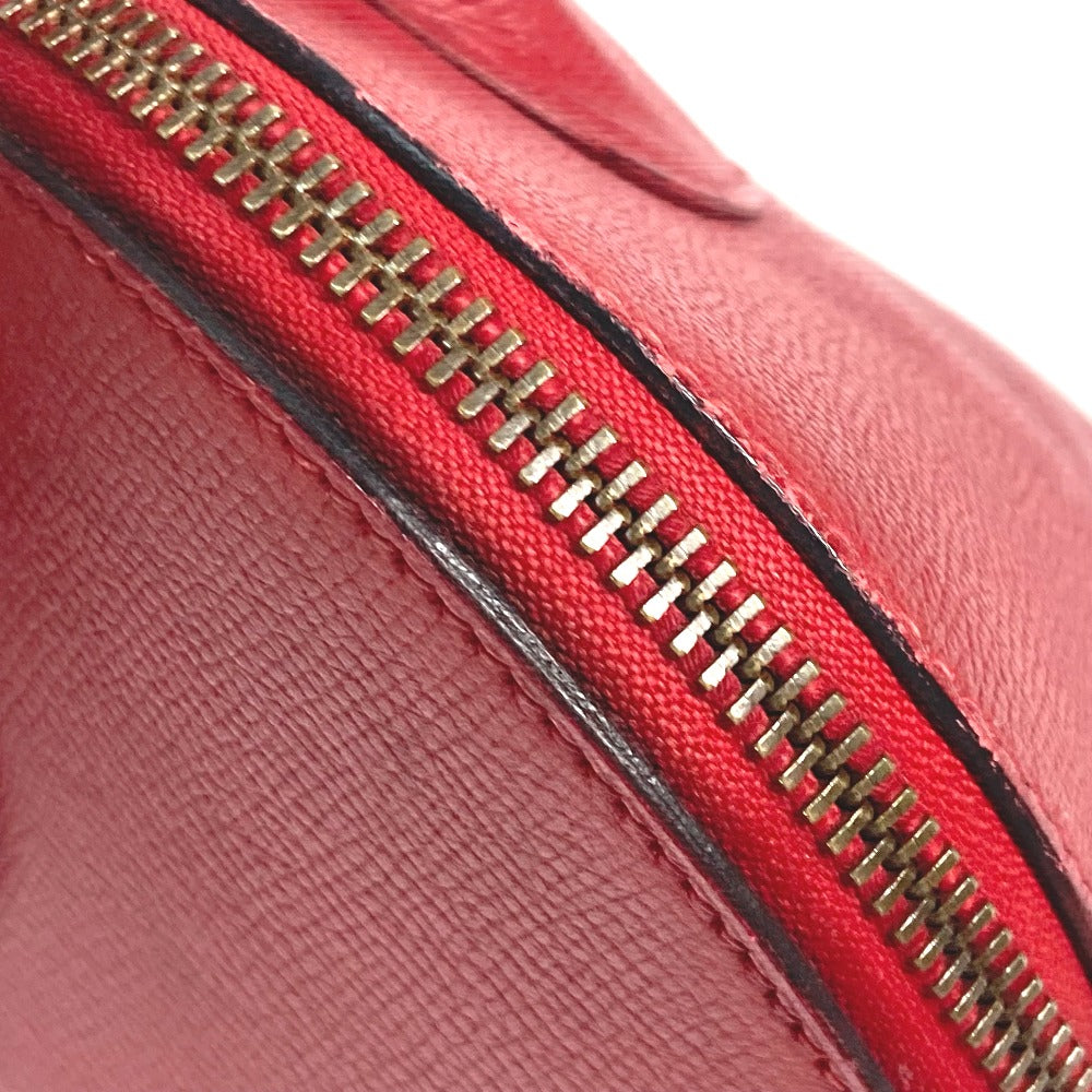 HERMES ヴィンテージ マクファーソン カバン ボックス ハンドバッグ クシュベル レディース レッド - brandshop-reference