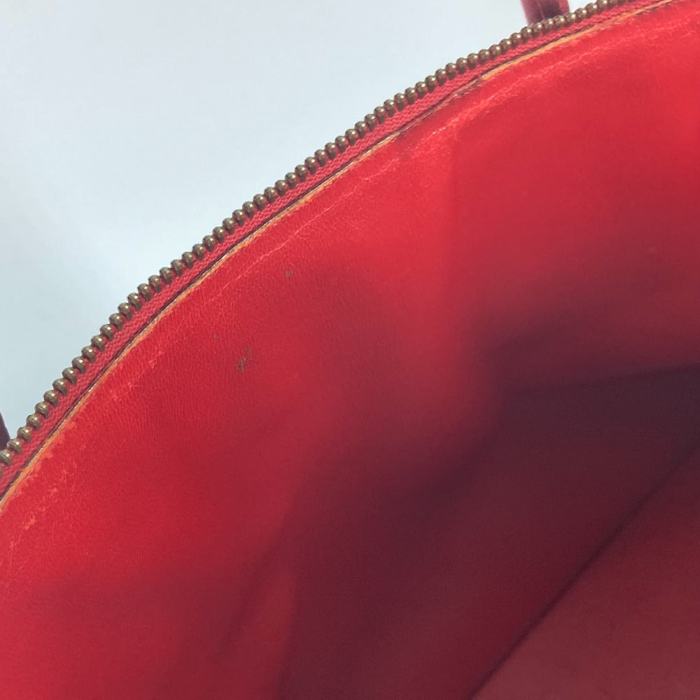 HERMES ヴィンテージ マクファーソン カバン ボックス ハンドバッグ クシュベル レディース レッド - brandshop-reference