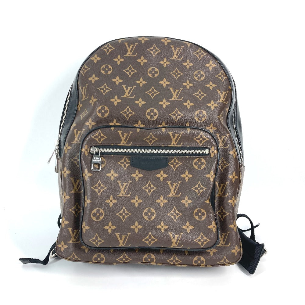 LOUIS VUITTON M45349 モノグラム・マカサー ジョッシュ バックパック カバン リュックサック モノグラムマカサーキャンバス メンズ - brandshop-reference