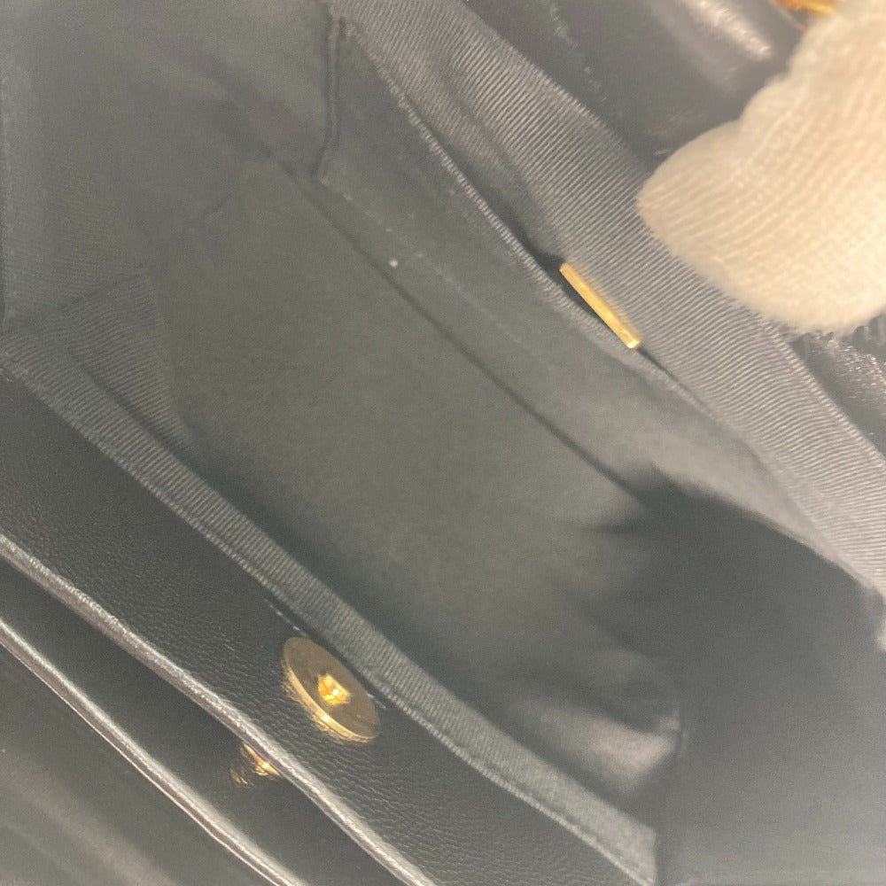 CHANEL AS3502 チェーンバッグ キルティング マトラッセ スモールショッピングバッグ カバン CC ココマーク ショルダーバッグ ラムスキン レディース ブラック - brandshop-reference