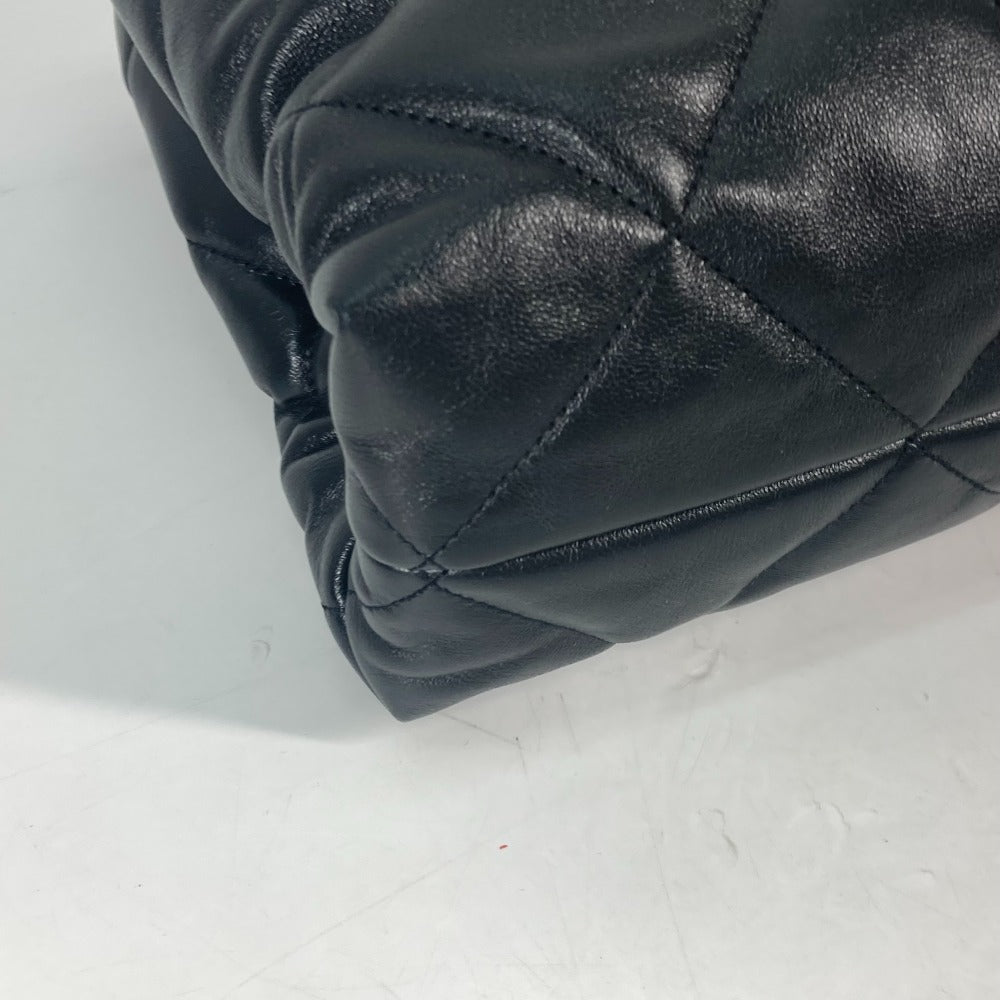 CHANEL AS3502 チェーンバッグ キルティング マトラッセ スモールショッピングバッグ カバン CC ココマーク ショルダーバッグ ラムスキン レディース ブラック - brandshop-reference