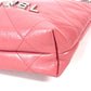 CHANEL AS3980 チェーン シャネル22 ミニハンドバッグ 2WAY チェーン 斜め掛け ショルダーバッグ カーフスキン レディース ピンク - brandshop-reference