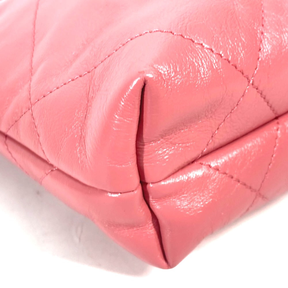 CHANEL AS3980 チェーン シャネル22 ミニハンドバッグ 2WAY チェーン 斜め掛け ショルダーバッグ カーフスキン レディース ピンク - brandshop-reference