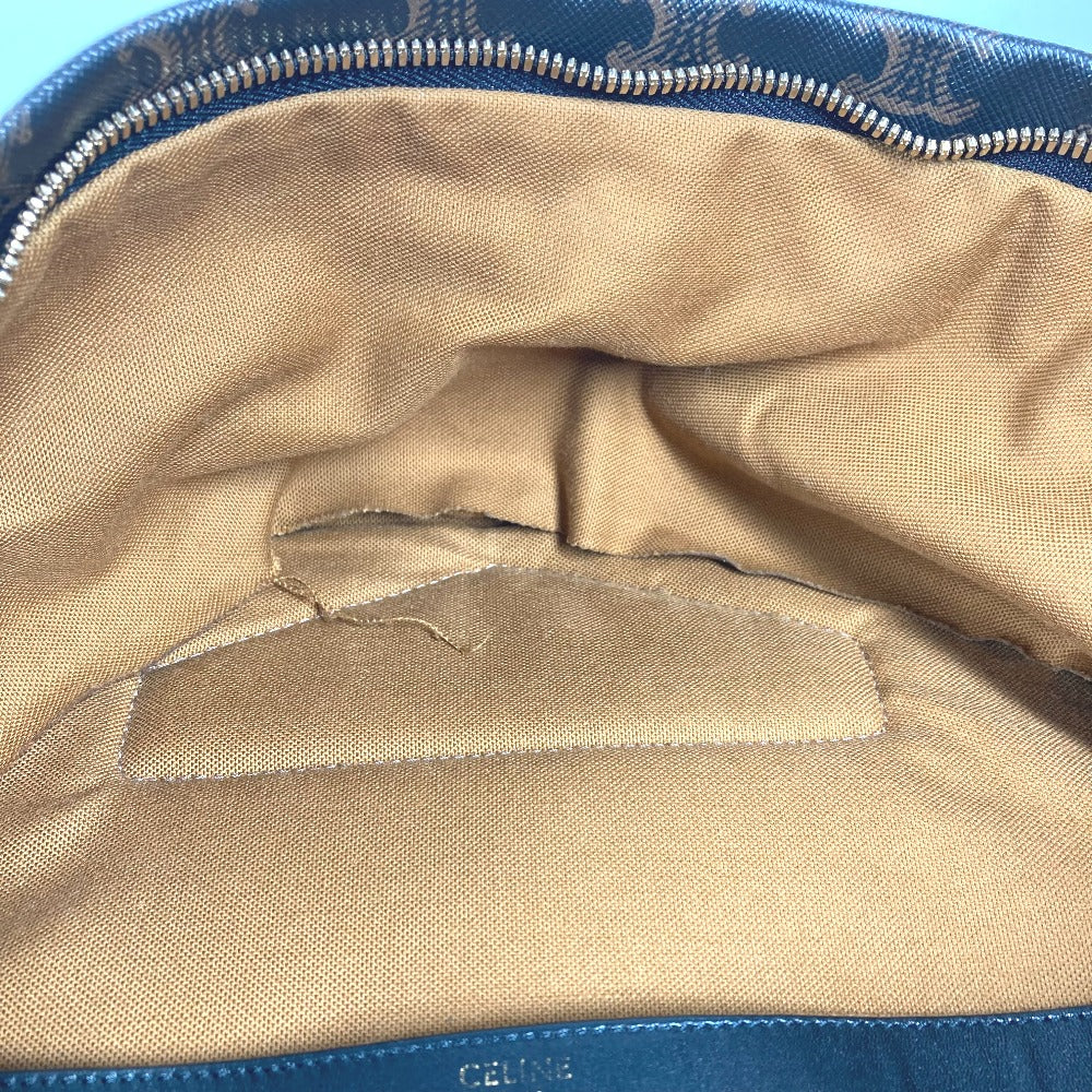 CELINE カバン トリオンフ バックパック リュックサック レザー レディース ブラウン - brandshop-reference