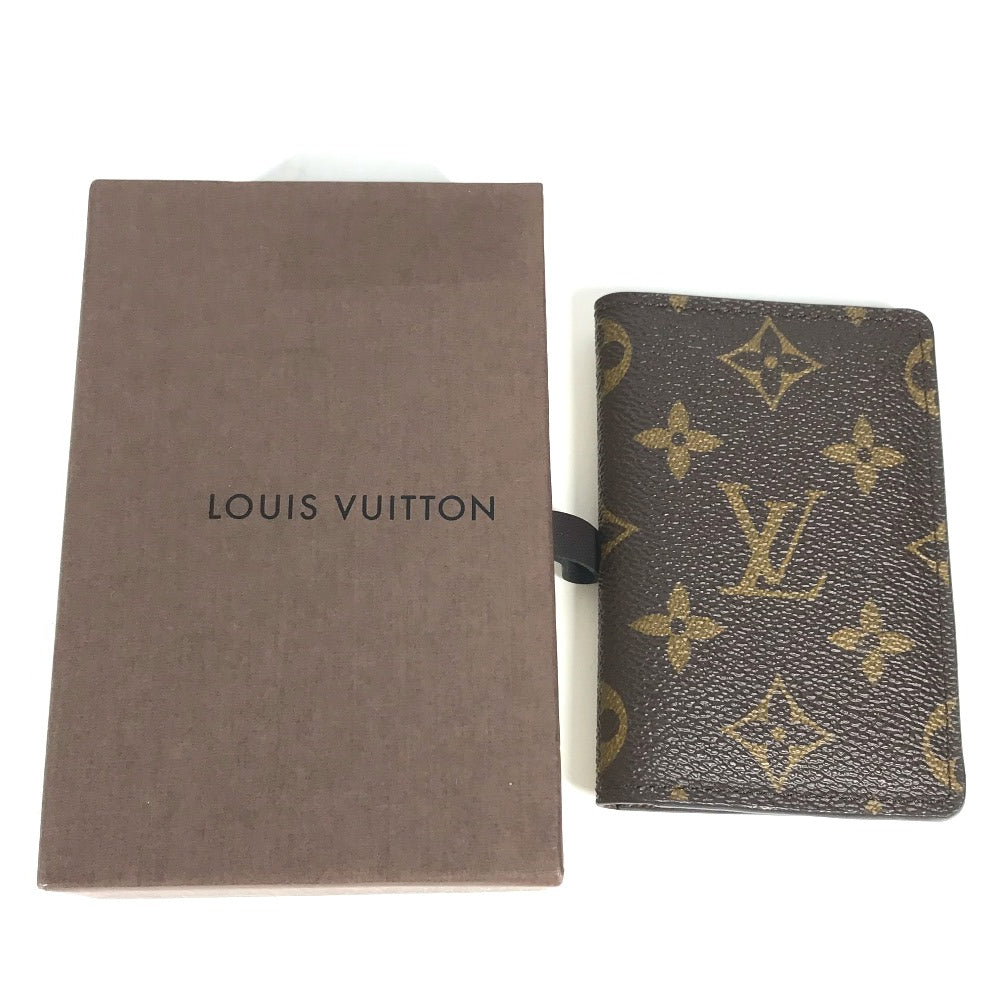 LOUIS VUITTON M60502 モノグラム オーガナイザー・ドゥ ポッシュ 名刺入れ パスケース 2つ折り カードケース モノグラムキャンバス メンズ - brandshop-reference