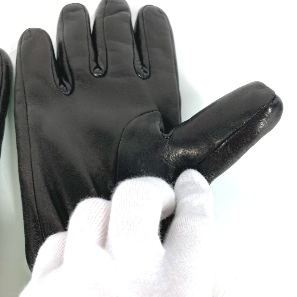 BOTTEGA VENETA 709335 バイカラー グローブ 手袋 レザー/ナイロン メンズ グリーン - brandshop-reference