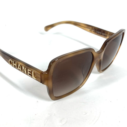CHANEL 5408-A ロゴ アイウェア 眼鏡 メガネ サングラス プラスチック レディース