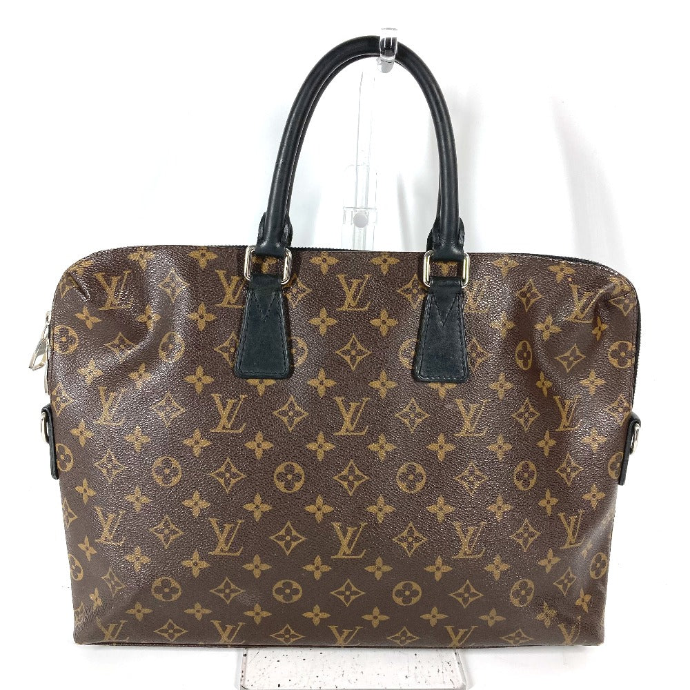 LOUIS VUITTON M40868  モノグラムマカサー ポルトドキュマン ジュール PDJ ビジネスバッグ カバン ハンドバッグ モノグラムマカサーキャンバス メンズ - brandshop-reference