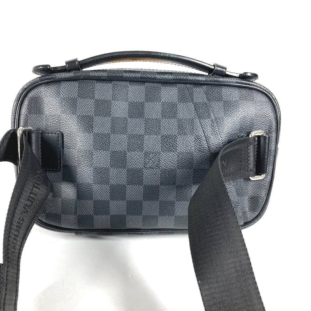 LOUIS VUITTON N41289 ダミエグラフィット　 アンブレール ショルダーバッグ カバン ベルトバッグ ボディバッグ ダミエグラフィットキャンバス メンズ ブラック - brandshop-reference