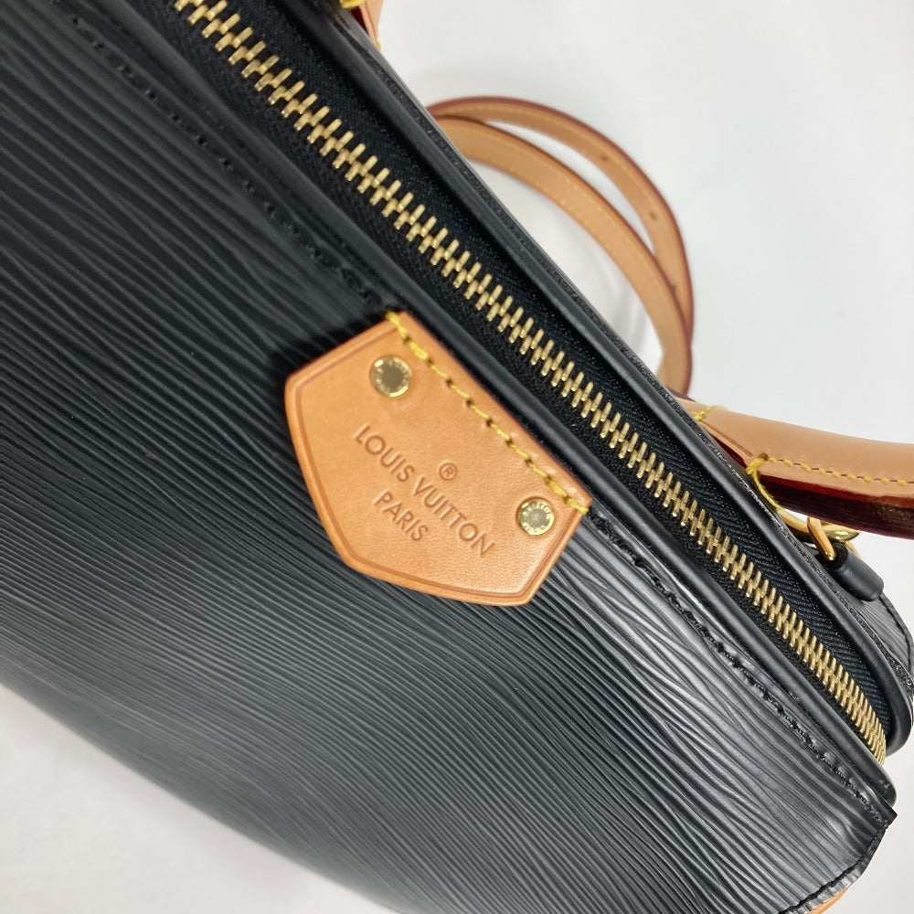 LOUIS VUITTON M93245 エピ カバン 斜め掛け ドッグPM 2WAY ショルダーバッグ ミニボストンバッグ ハンドバッグ エピレザー レディース ノワール ブラック - brandshop-reference