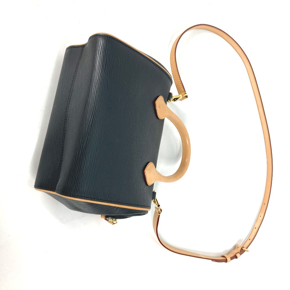 LOUIS VUITTON M93245 エピ カバン 斜め掛け ドッグPM 2WAY ショルダーバッグ ミニボストンバッグ ハンドバッグ エピレザー レディース ノワール ブラック - brandshop-reference