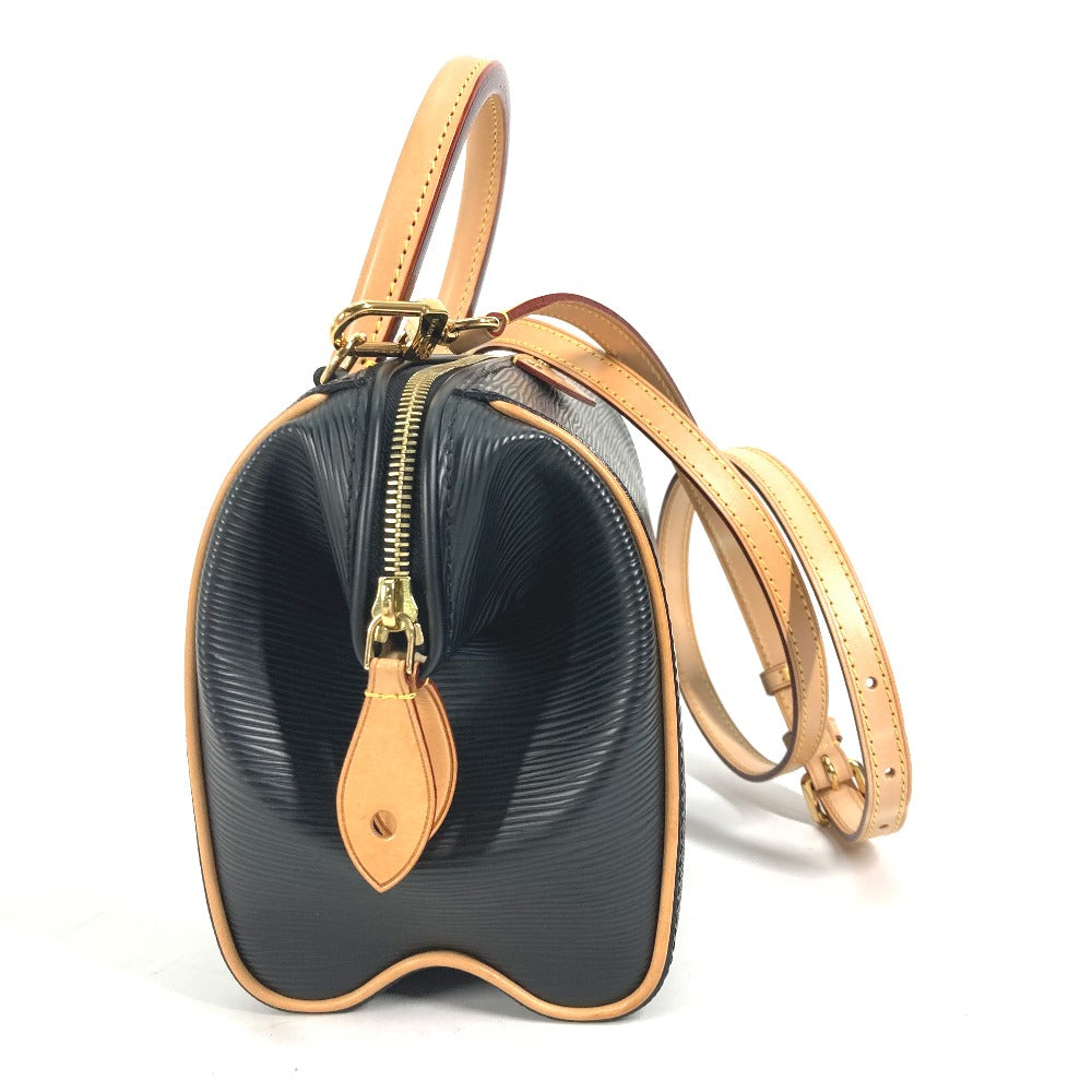 LOUIS VUITTON M93245 エピ カバン 斜め掛け ドッグPM 2WAY ショルダーバッグ ミニボストンバッグ ハンドバッグ エピレザー レディース ノワール ブラック - brandshop-reference