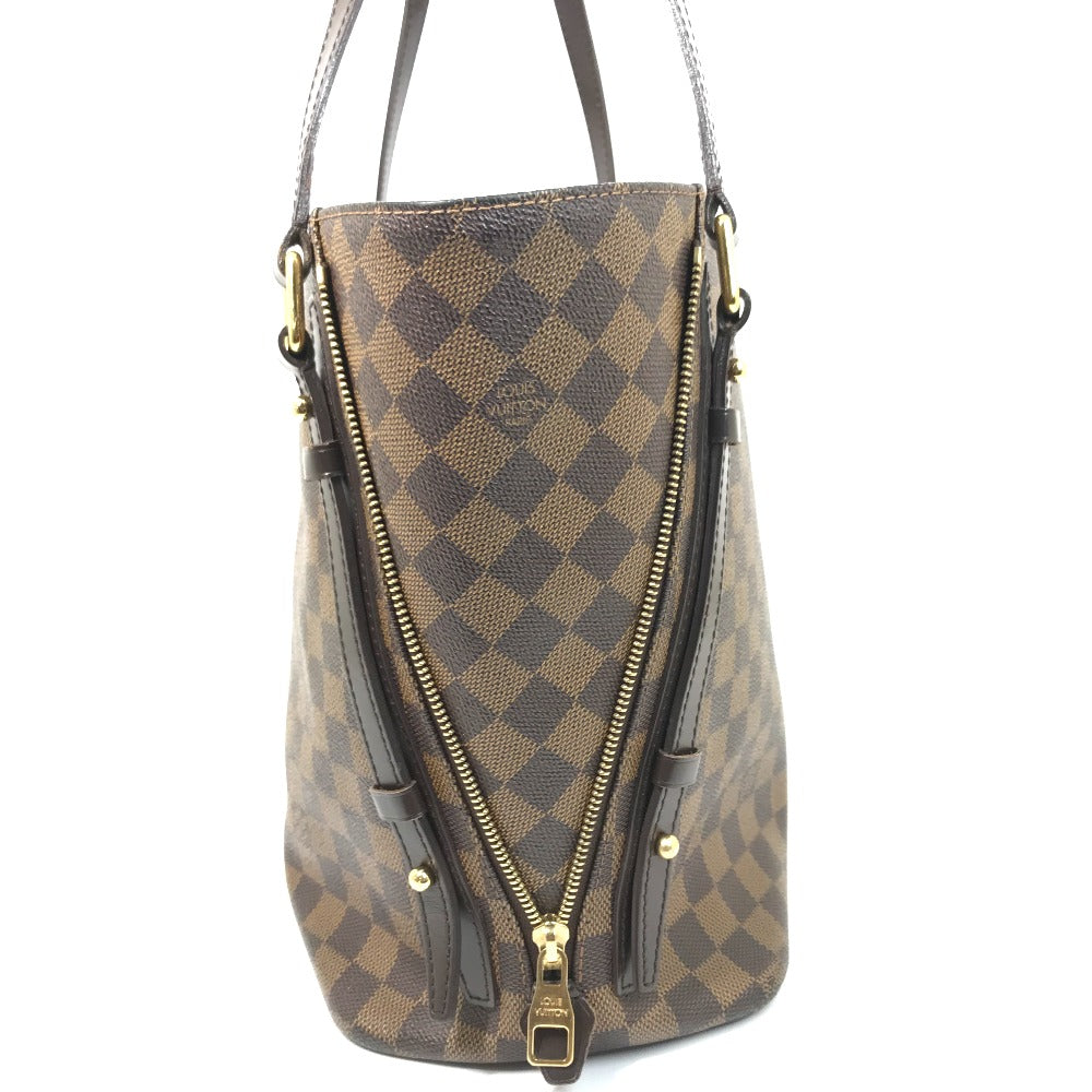 LOUIS VUITTON N41108 ダミエ カバ・リヴィントン 肩掛け トートバッグ ショルダーバッグ ダミエキャンバス レディース