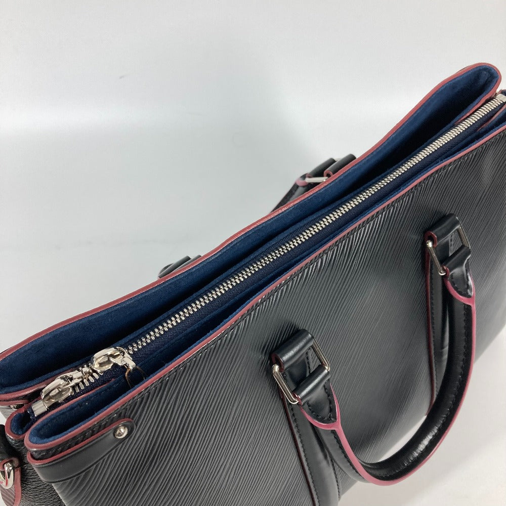LOUIS VUITTON M55610 エピ スフロNV MM トートバッグ カバン バイカラー 肩掛け ショルダーバッグ ハンドバッグ エピレザー レディース ノワール ブラック - brandshop-reference