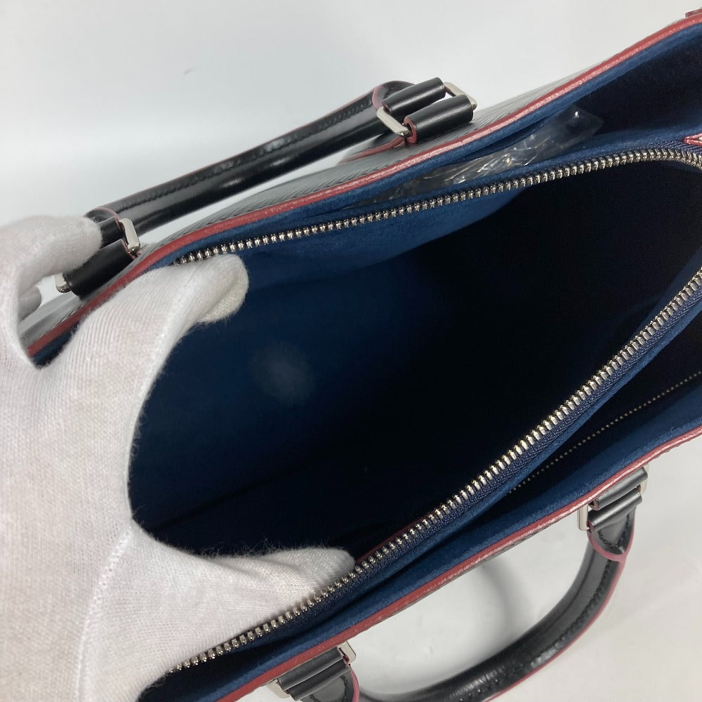 LOUIS VUITTON M55610 エピ スフロNV MM トートバッグ カバン バイカラー 肩掛け ショルダーバッグ ハンドバッグ エピレザー レディース ノワール ブラック - brandshop-reference