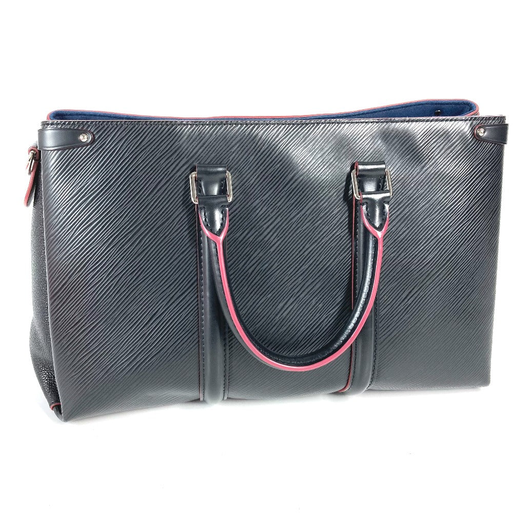 LOUIS VUITTON M55610 エピ スフロNV MM トートバッグ カバン バイカラー 肩掛け ショルダーバッグ ハンドバッグ エピレザー レディース ノワール ブラック - brandshop-reference