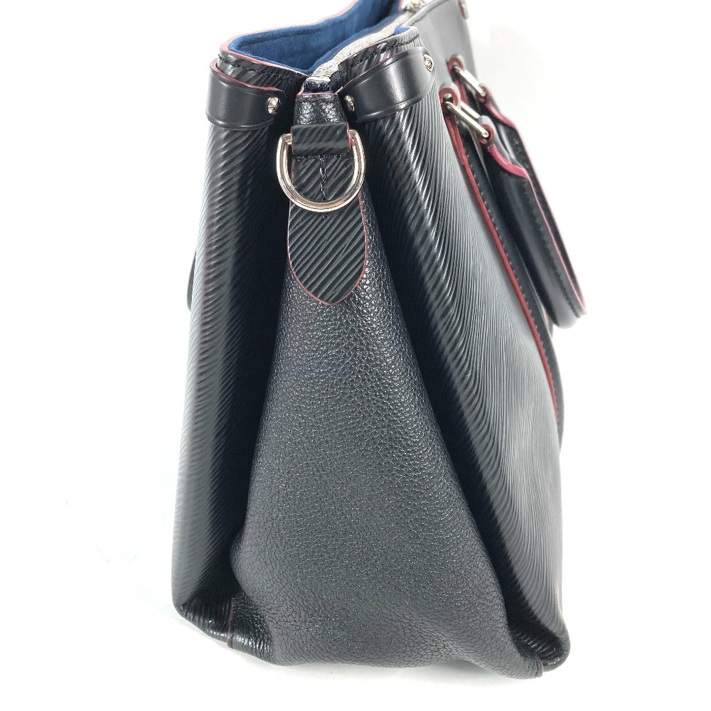 LOUIS VUITTON M55610 エピ スフロNV MM トートバッグ カバン バイカラー 肩掛け ショルダーバッグ ハンドバッグ エピレザー レディース ノワール ブラック - brandshop-reference
