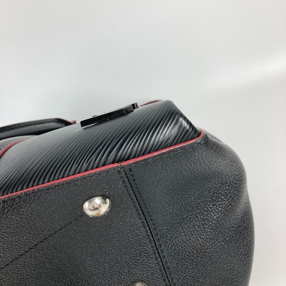 LOUIS VUITTON M55610 エピ スフロNV MM トートバッグ カバン バイカラー 肩掛け ショルダーバッグ ハンドバッグ エピレザー レディース ノワール ブラック - brandshop-reference