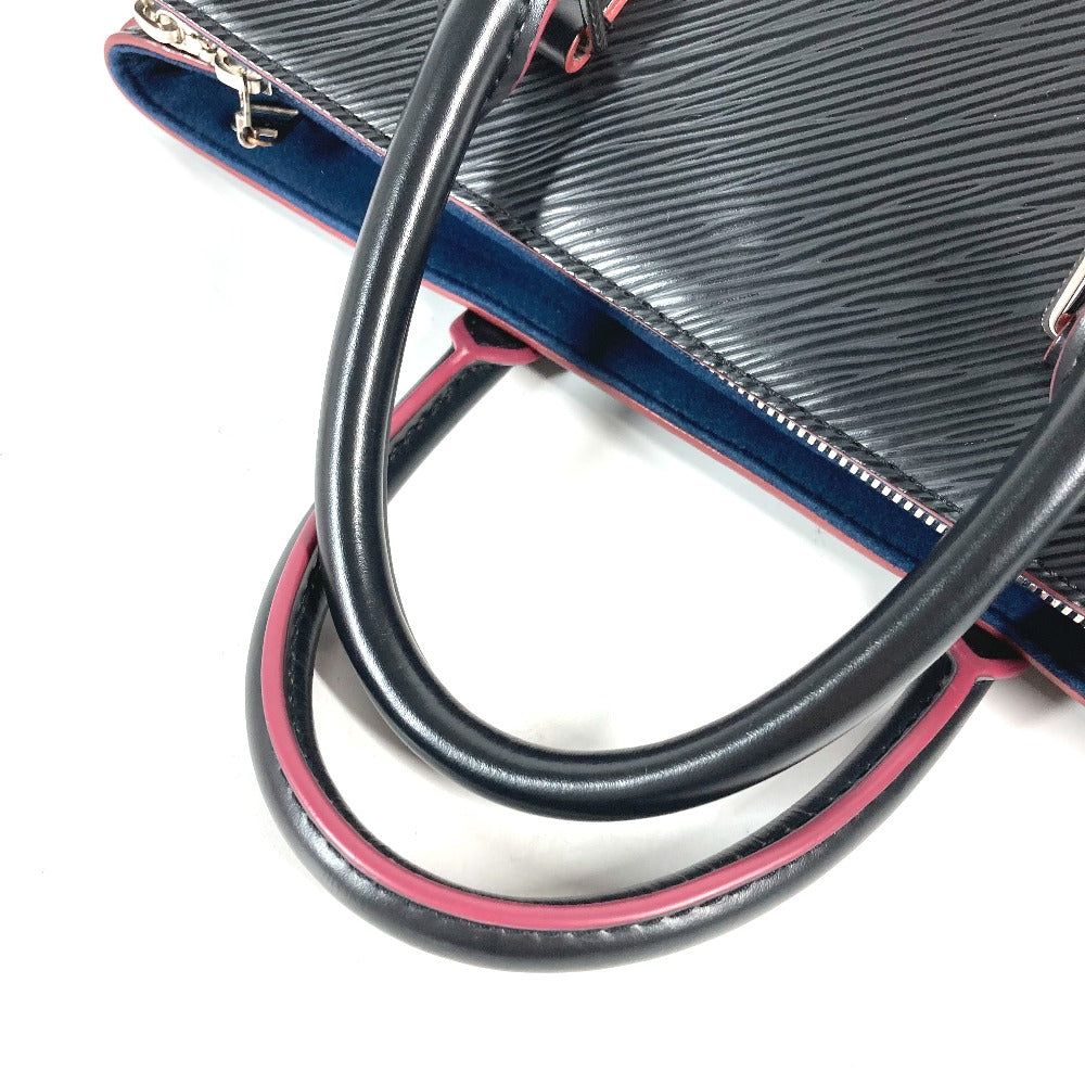 LOUIS VUITTON M55610 エピ スフロNV MM トートバッグ カバン バイカラー 肩掛け ショルダーバッグ ハンドバッグ エピレザー レディース ノワール ブラック - brandshop-reference