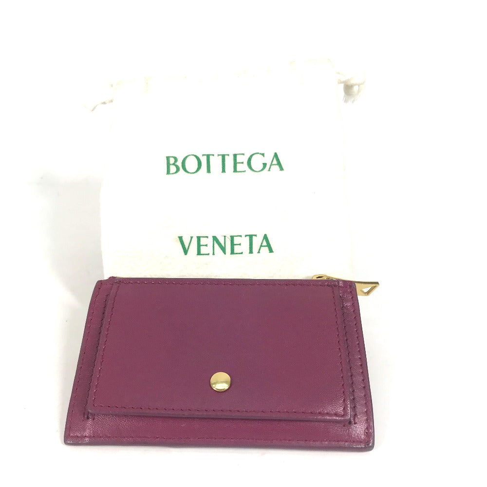 BOTTEGA VENETA フラグメントケース イントレチャート 財布 小銭入れ コンパクトウォレット コインケース レザー レディース